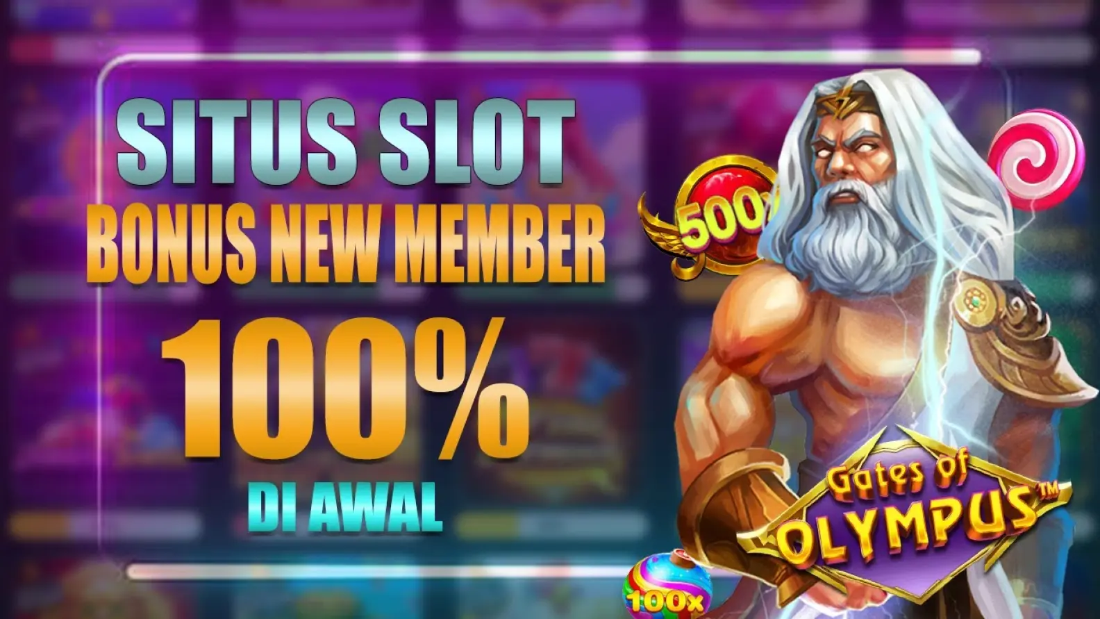 Depo 50 Bonus 50 Situs Slot Bonus New member 100% Di Awalnya To 3x 5x 10x